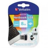 PENDRIVE NANO 8GB PRETO - VERBATIM